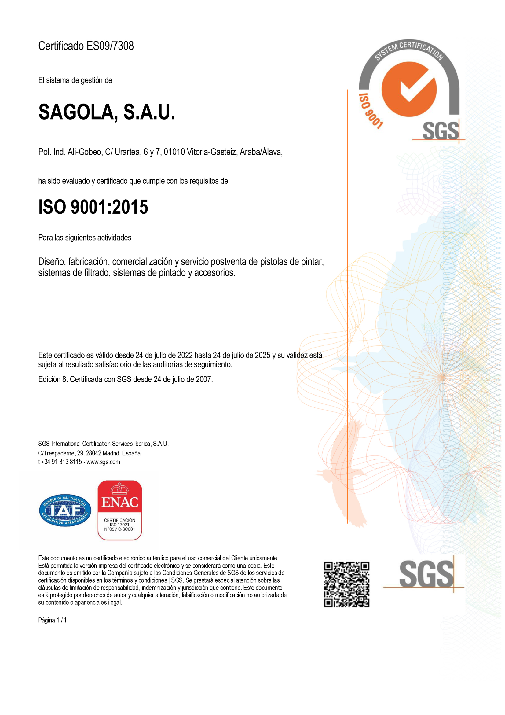 ISO 9001 document