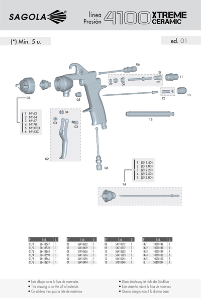 Pistol 4100 XTREME Ceramic