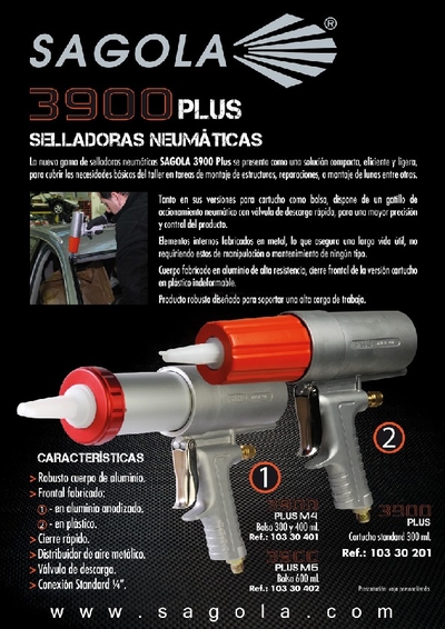 Pistola selladora 3900 Plus