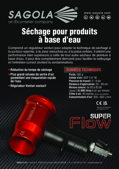 Pistolet Super Flow